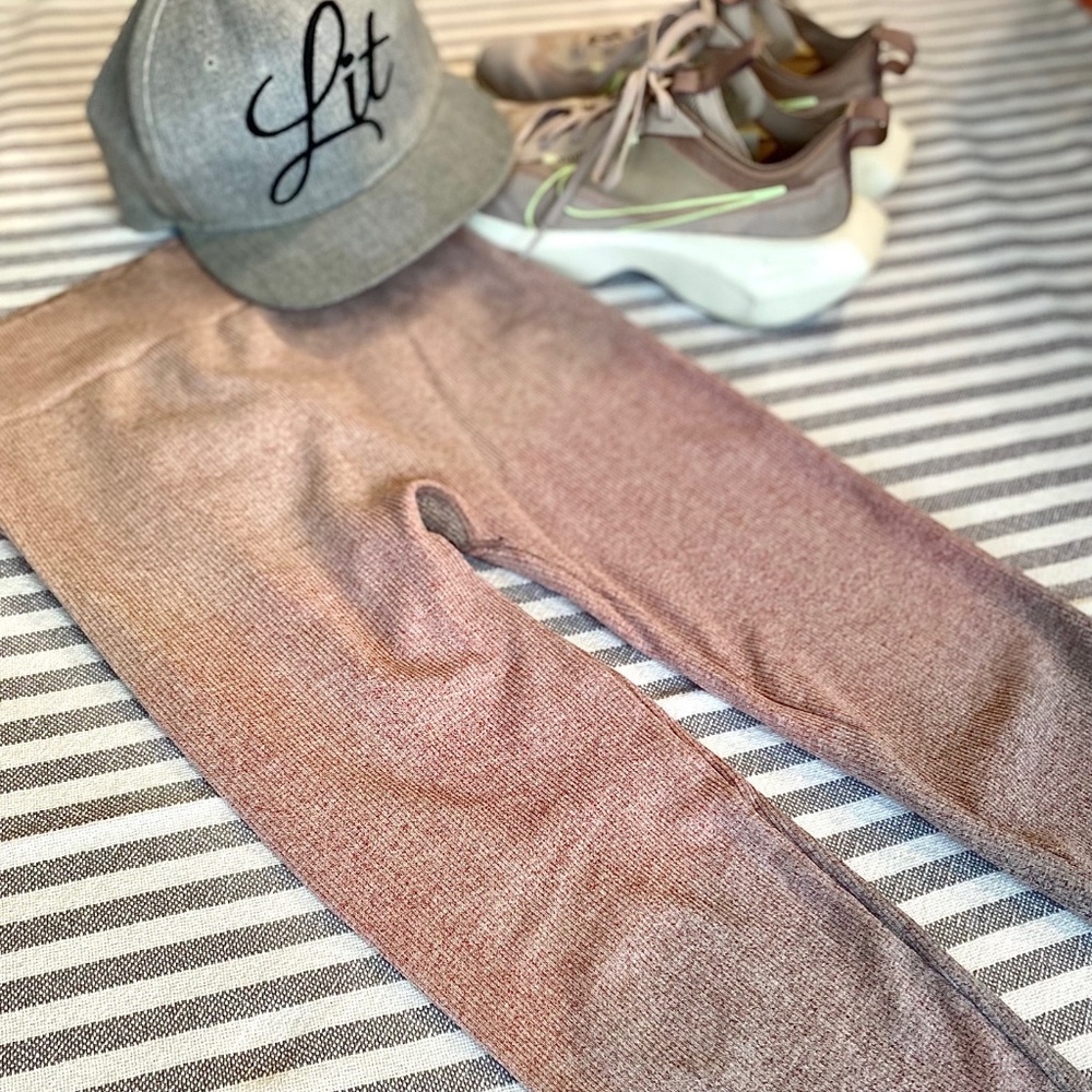 FP Movement by Free People Heathered Mauve Leggings